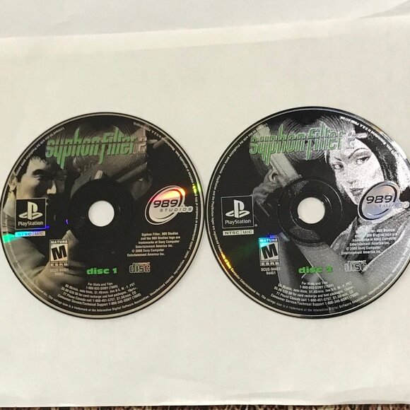 PS1 Syphon Filter 2 Playstation 1 - Picture 1 of 3